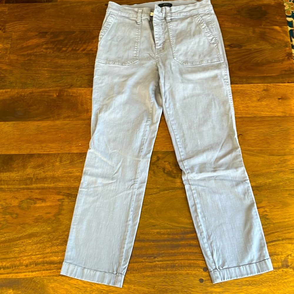 J.Crew Vintage Straight Cargo Pant in Grey